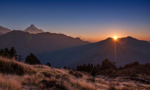  Ghorepani-Ghandruk-Poonhill 3210m Trek