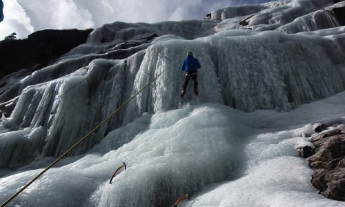Winter Ice Climbing Expedition in Manang