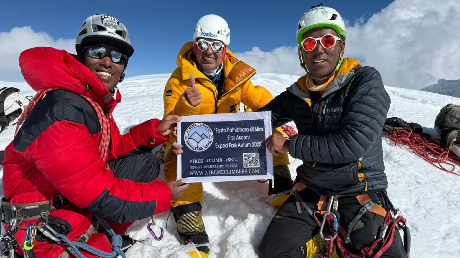 OFFICIAL PRESS RELEASE : First Ascent of Mount Pathibhara (6,686m), Eastern Nepal – Autumn 2025  World Record Achievement: Two Himalayan First Ascents Completed Within Seven Months
